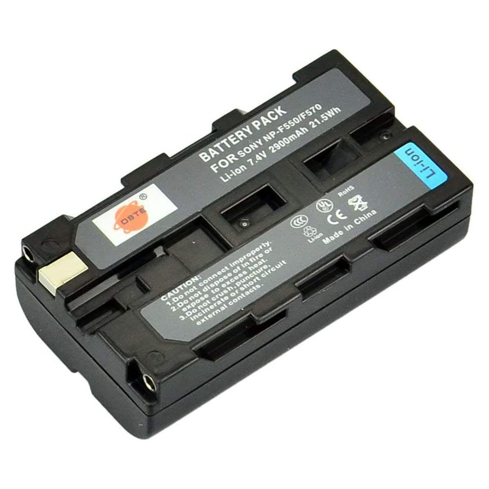 Image for NP F550 Rechargeable Li Ion Sony Battery hero section