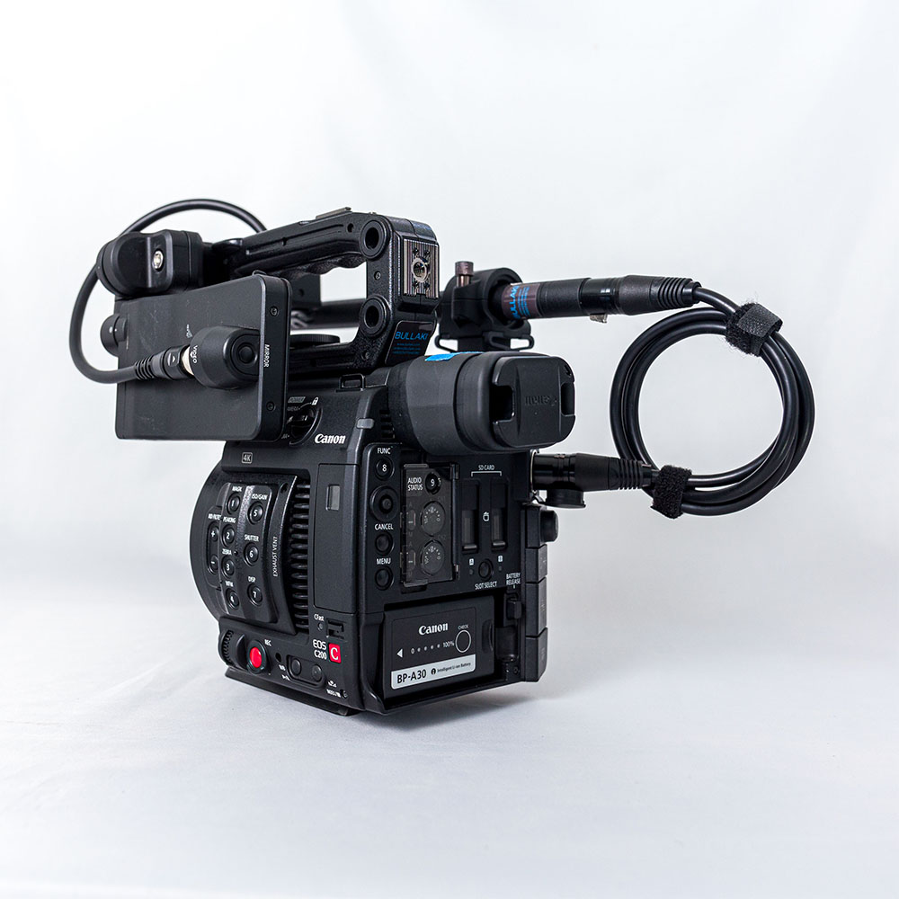 Image for Canon C200 With Mkh 416 Kit 3 hero section